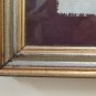 13x13 13/16in Frame Small Size Wooden Golden Vintage Papyrus Egypt X12