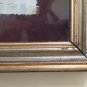 13x13 13/16in Frame Small Size Wooden Golden Vintage Papyrus Egypt X12