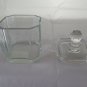 Antique Box Holder Bombon Glass For Candy Salt Kitchen Denmark R41
