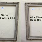 25 5/8x33 1/2in 26 13/16x34 5/8in Couple Frames Wooden Ancient Start 900 Big