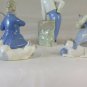 Group Of Figurines Porcelain Rex Valencia Spain Figurines With Animals G18