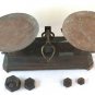 Balance Kitchen Antique Balance Plate With Weights A Two Dishes BM8