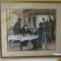 Happy Vellan Torino 1889 - 1976 Technical Mixed Inside Osteria Addis Ababa X9