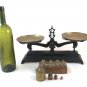 Balance Kitchen Antique Balance Plate With Weights A Two Dishes France BM8