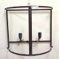 Large Wall Vintage Wrought Iron Forged by Hand Wall Lamp Ch