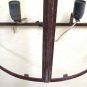 Large Wall Vintage Wrought Iron Forged by Hand Wall Lamp Ch