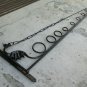 Arm Wall Wrought Iron Bracket Pole Mount For Lampposts Or Other Ch