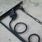 Arm Wall Wrought Iron Bracket Pole Mount For Lampposts Or Other Ch