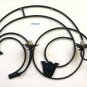 Large Wall Vintage Wrought Iron Forged by Hand Design Lamp Ch