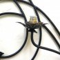 Large Wall Vintage Wrought Iron Forged by Hand Design Lamp Ch