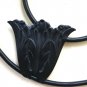 Large Wall Vintage Wrought Iron Forged by Hand Design Lamp Ch