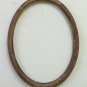 16 1/2x21 11/16in Old Frame Oval Wooden For Paintings Frame Vintage BM47