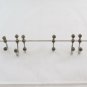 Towel Rack Coat Hangers Hooks Wall Vintage IN Metal 15 11/16in CH15