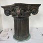 Base For Small Table Bronze Shaped Like Cap Engraving Fusion Wax Lost Period 900