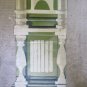 13 13/16x47 3/16in Antique Scenary Screen Backdrop For Theatre Column Colorful