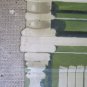 13 13/16x47 3/16in Antique Scenary Screen Backdrop For Theatre Column Colorful