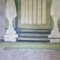 13 13/16x47 3/16in Antique Scenary Screen Backdrop For Theatre Column Colorful