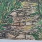Two Antique drawings Beginning Century Views Gardens France Vence Provence