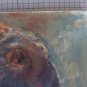 Old Painting Portrait Feminine Torino Italian Years 80 Painting On paper Pb