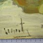 Nature Still Painting oil On Board Signed Painting Original Vintage Italy VG