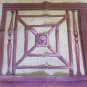 37x66 7/8in Antique Scenary Screen Backdrop For Theatre Holder By Home CL2.31
