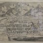 Engraving Barchinona Barcelonette Alpes-de-Haute-Provence Blaeu Joan VS11