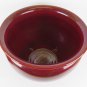 Large Jar Ceramics Cachepot Cache-Pot Red Ox Blood R137