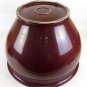 Large Jar Ceramics Cachepot Cache-Pot Red Ox Blood R137