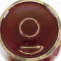 Large Jar Ceramics Cachepot Cache-Pot Red Ox Blood R137