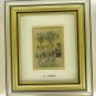 5 Small Frames Wood With Prints On Metal Precious IN Tribute VN12