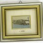 5 Small Frames Wood With Prints On Metal Precious IN Tribute VN12