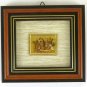 5 Small Frames Wood With Prints On Metal Precious IN Tribute VN12