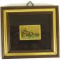 5 Small Frames Wood With Prints On Metal Precious IN Tribute VN12