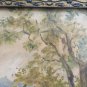 Painting Antique oil Board landscape France Frame Art Nouveau Beginning 900 BM46