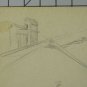 Collonge-Bellerive Swiss Drawing Antique Geneve Sketching Sketch BM53.6C