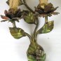 2 Wall Wrought Iron Style Floral Vintage Lights Wall x17 9-10