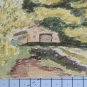 Small Painting To Watercolour Beginning Century landscape Woodland Swiss BM53.6D