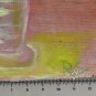 5 1/8x7 1/8in Small Painting Blossom Rose Yellow Floral oil Signed Rs X13