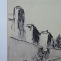 Drawing Antique View Firmat Trouvasier Dated 27 France Europe BM53.5C