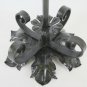 Table Lamp Wrought Iron Art Lampshade Vintage Artisan CH2