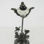 Table Lamp Wrought Iron Art Lampshade Vintage Artisan CH2