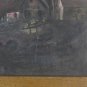 Painting Antique landscape Night View lake Moon Night Painting with Frame X8