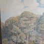 Painting Antique landscape Dampagna Denmark Signed Niels Rasmussen Painting R94