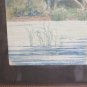 Painting Antique landscape Dampagna Denmark Signed Niels Rasmussen Painting R94