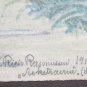 Painting Antique landscape Dampagna Denmark Signed Niels Rasmussen Painting R94
