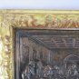 Sculpture Bronze Antique Bas-Relief Last Dinner Jesus Christ VS26