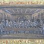 Sculpture Bronze Antique Bas-Relief Last Dinner Jesus Christ VS26
