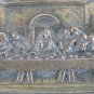 Sculpture Bronze Antique Bas-Relief Last Dinner Jesus Christ VS26
