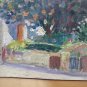 View of A Country Spanish Style Impressionist Old Painting MD1