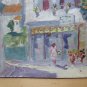 View of A Country Spanish Style Impressionist Old Painting MD1